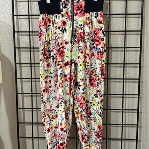 Material Girl Red and Pink Track Pants